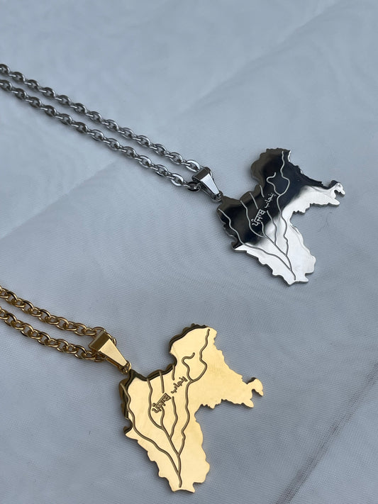 Pre-Partition Punjab Necklace in Gold or Silver