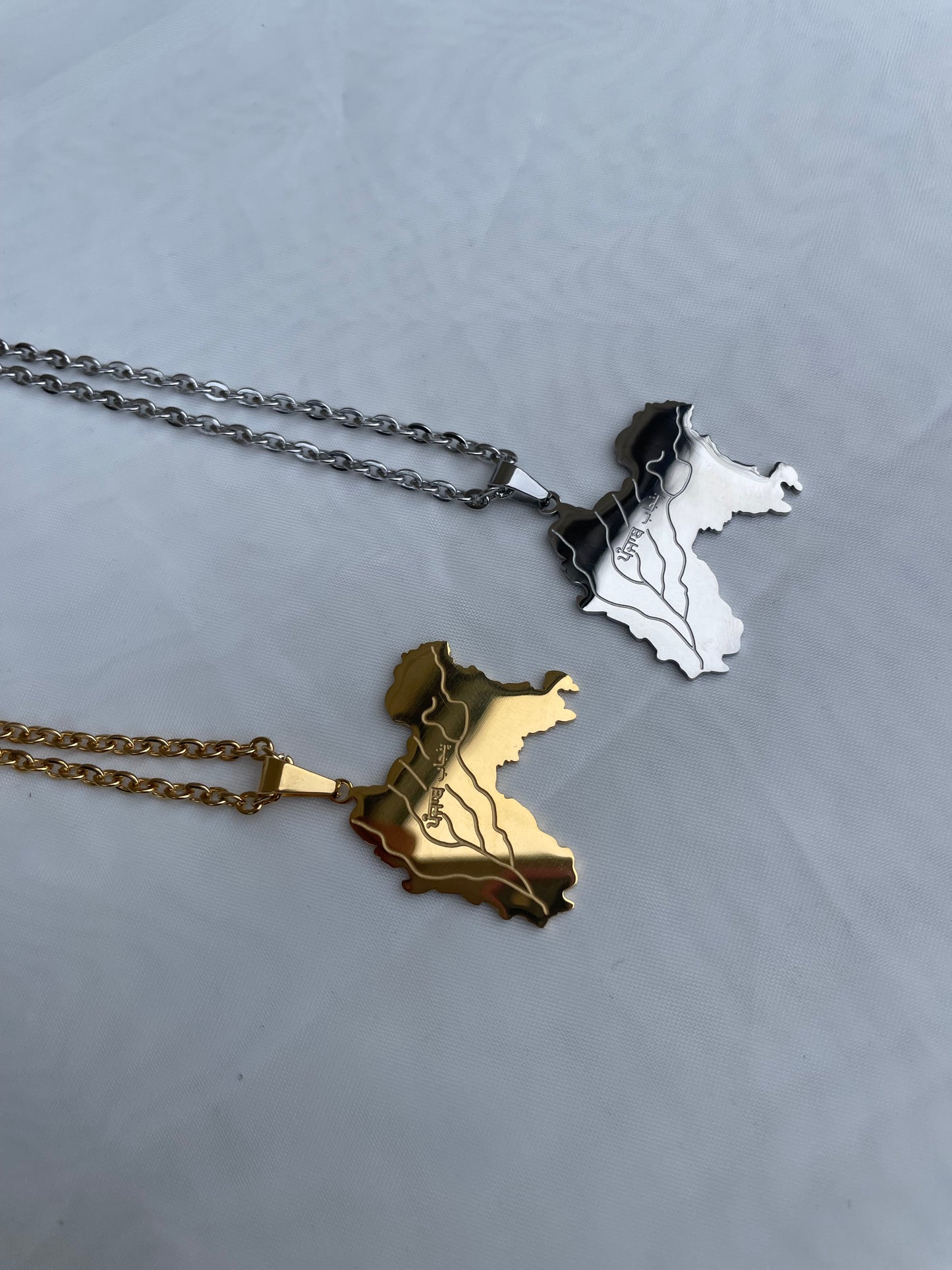 Pre-Partition Punjab Necklace in Gold or Silver