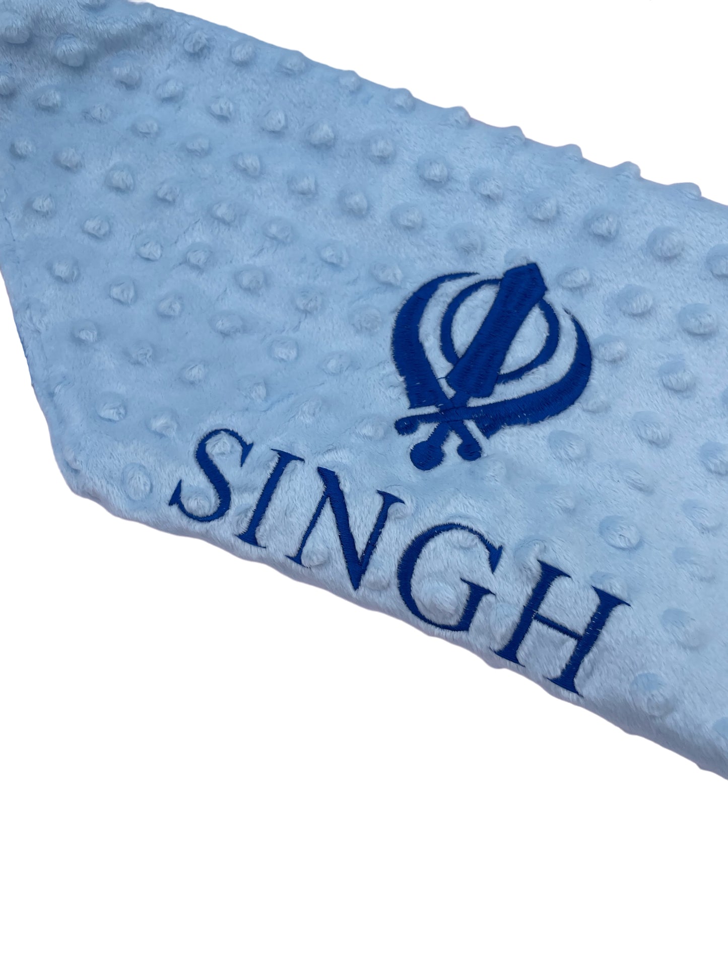 Baby Singh/Baby Kaur Embroidered Baby Taggy