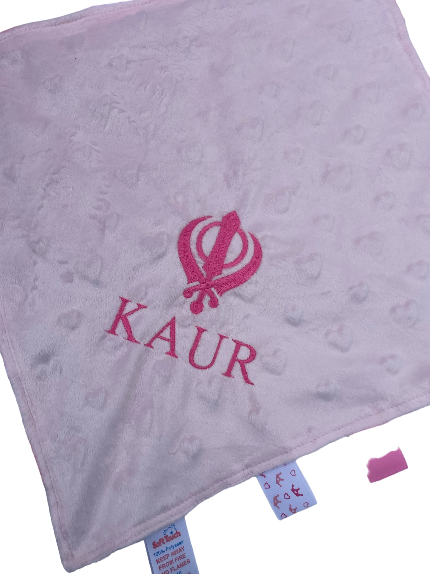 Baby Singh/Baby Kaur Embroidered Baby Taggy