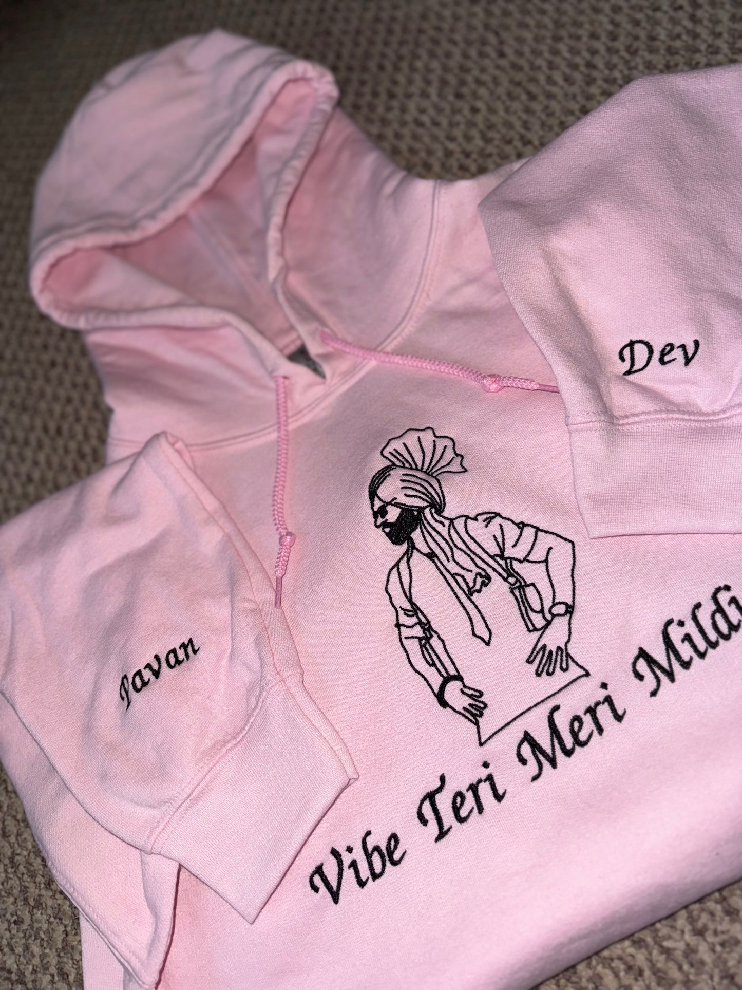 Embroidered Diljit Dosanj Sweater