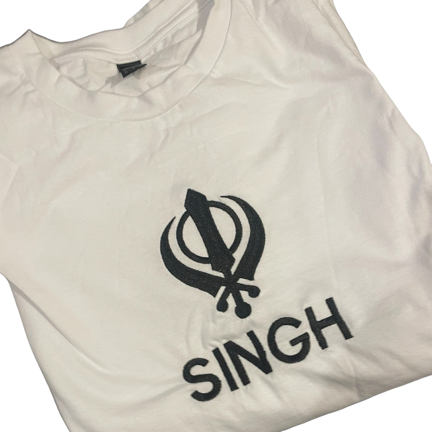 Embroidered Singh T-shirt